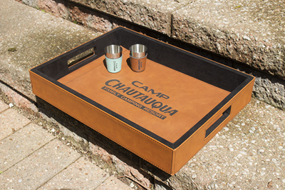 Serving Tray - Rawhide - 16" X 12"